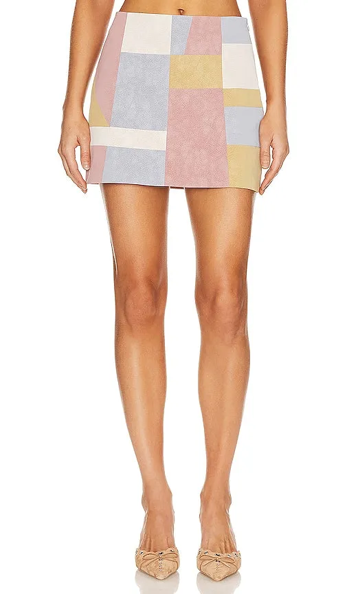 Alexis Toni Mini Skirt in Pink