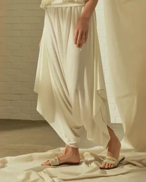Arizona Harem Gartered Waist Jersey Pants
