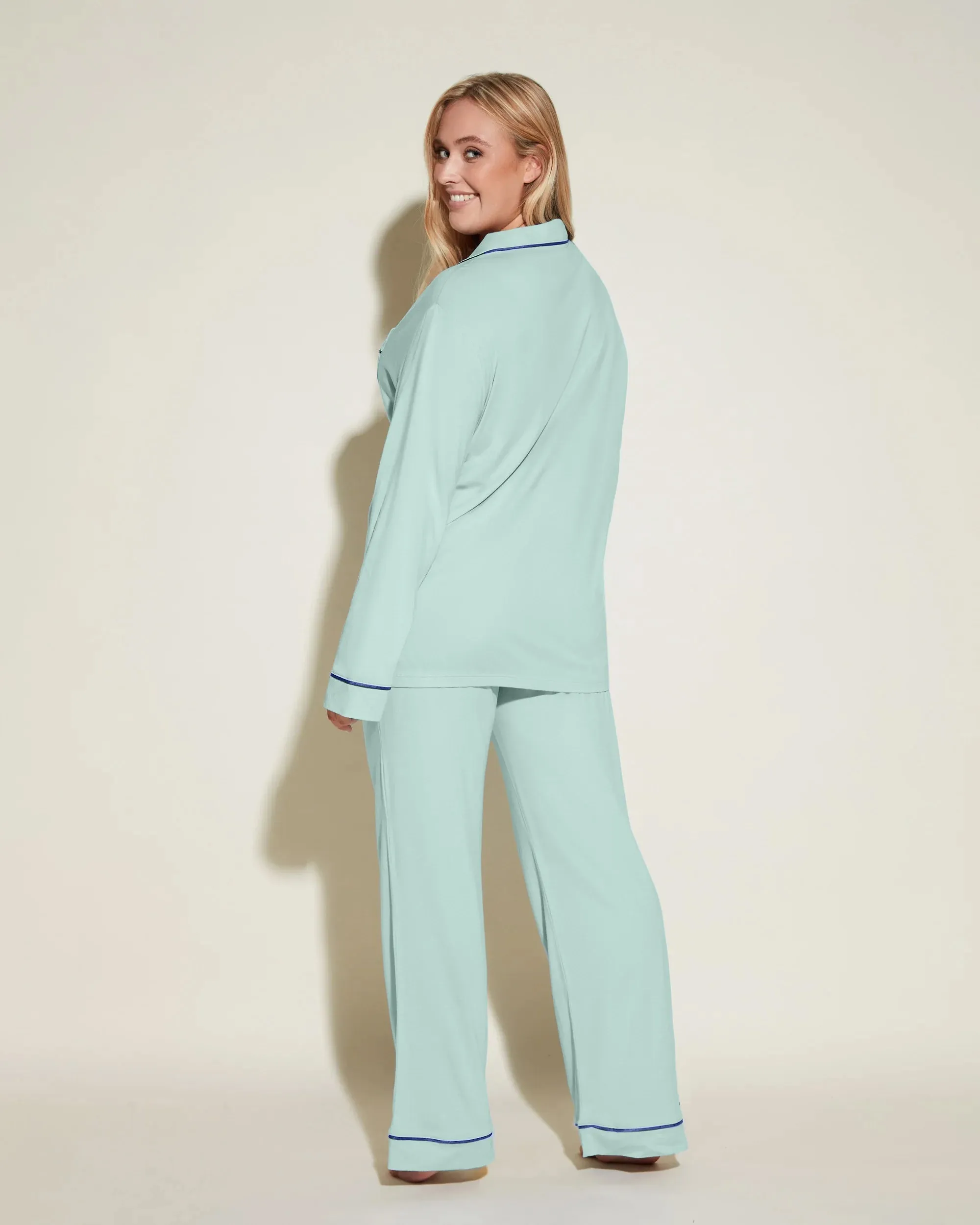 Cosabella Bella Long Sleeve Top and Pant PJ Set #AMORE9644