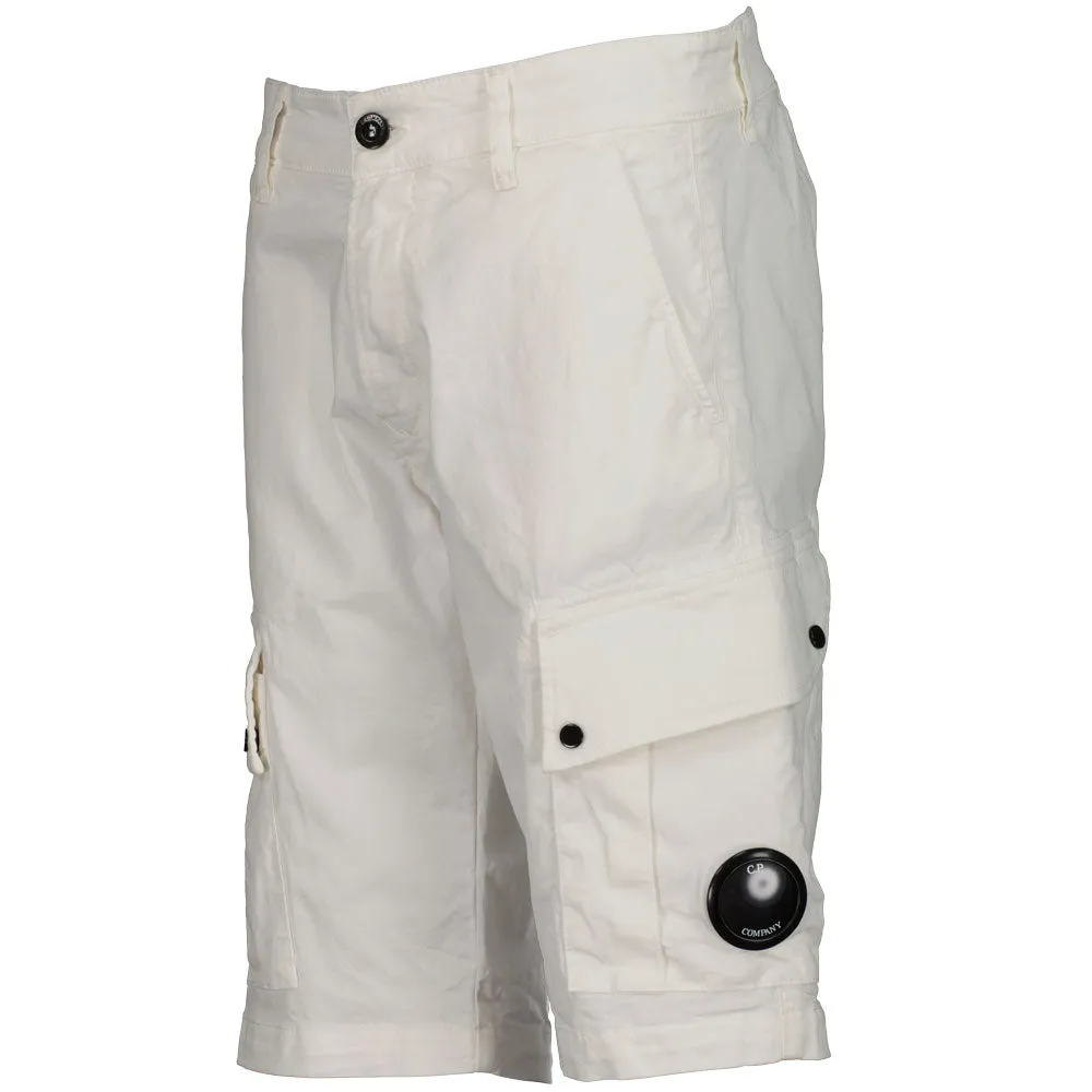 C.P. Junior Gabardine Lens Cargo Shorts