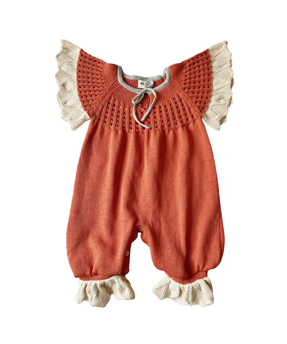 Eirlys Romper - Papaya - Baby