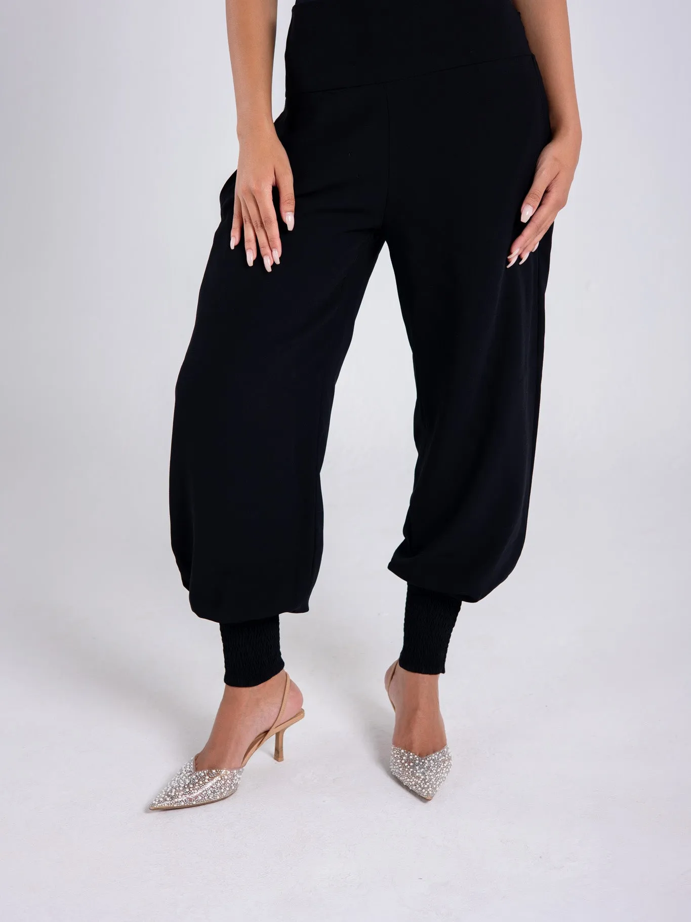 Harem black pants
