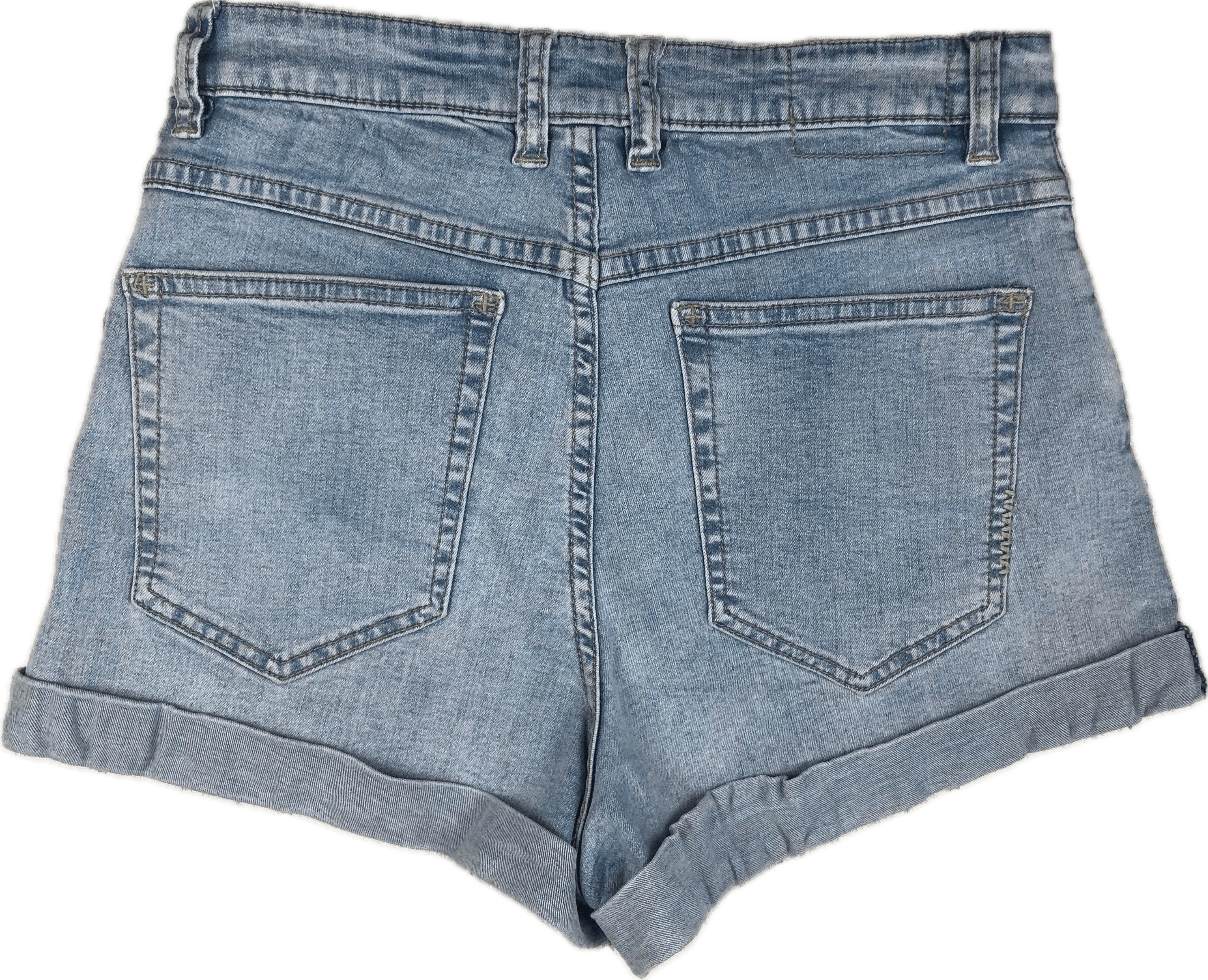 Ladies NEUW High Rise Denim Shorts  - Size 28" or 10AU