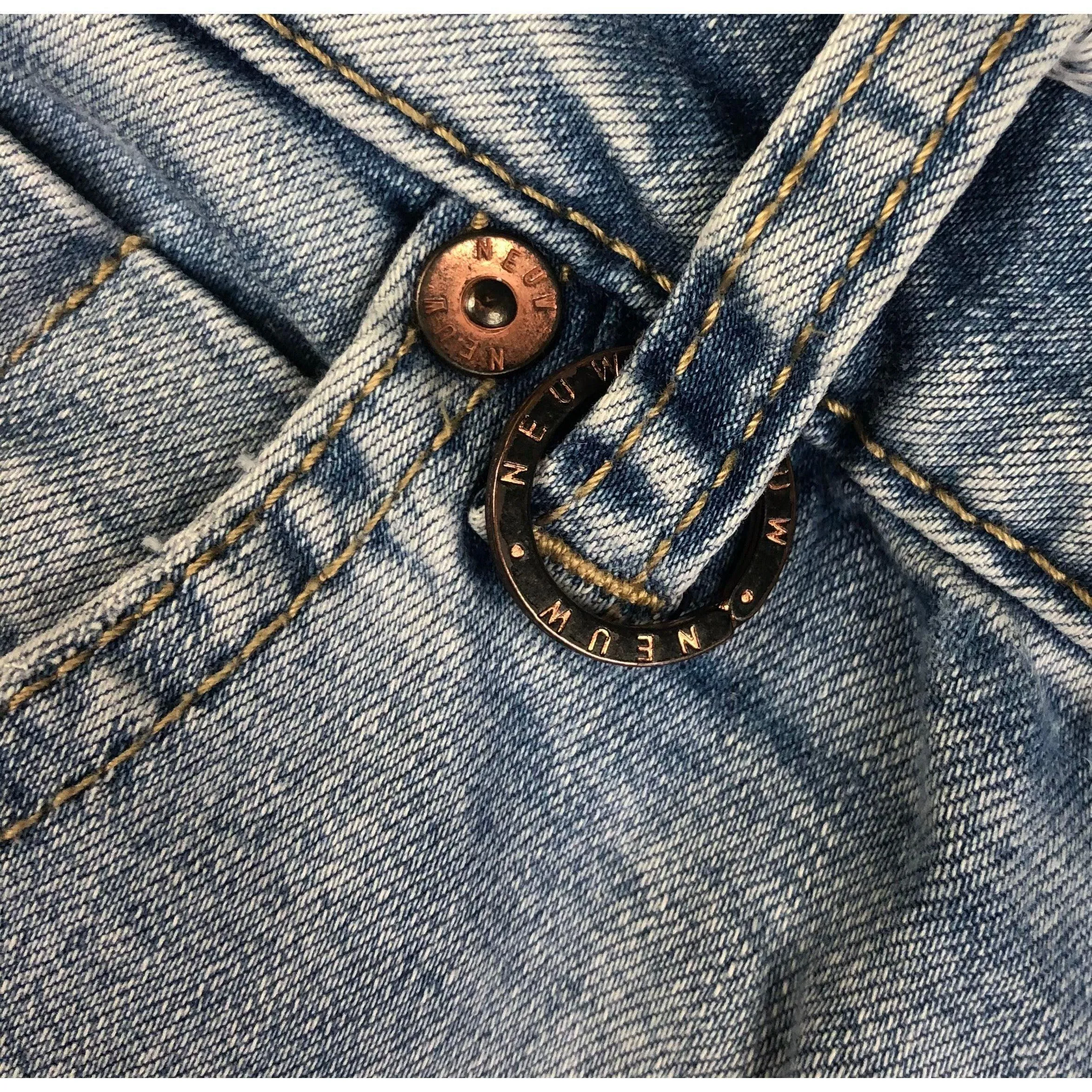 Ladies NEUW High Rise Denim Shorts  - Size 28" or 10AU