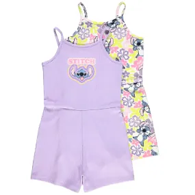LILO & STITCH 2pk Playsuits