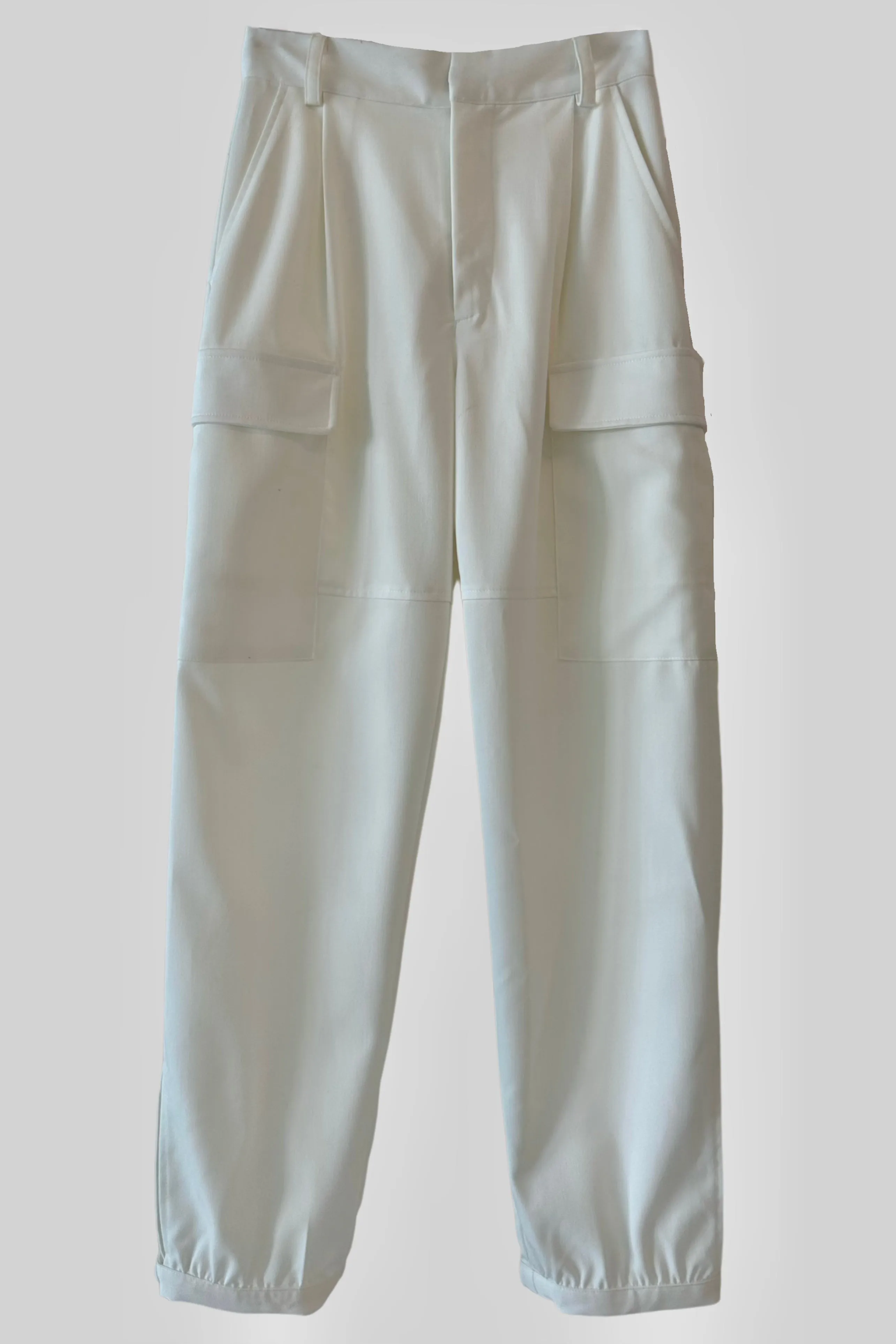 MARGAUX CARGO PANTS WHITE