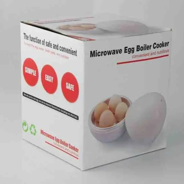 Microwave Egg Boiler – Fast 4-Egg Cooker