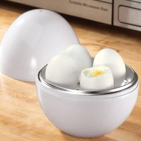 Microwave Egg Boiler – Fast 4-Egg Cooker