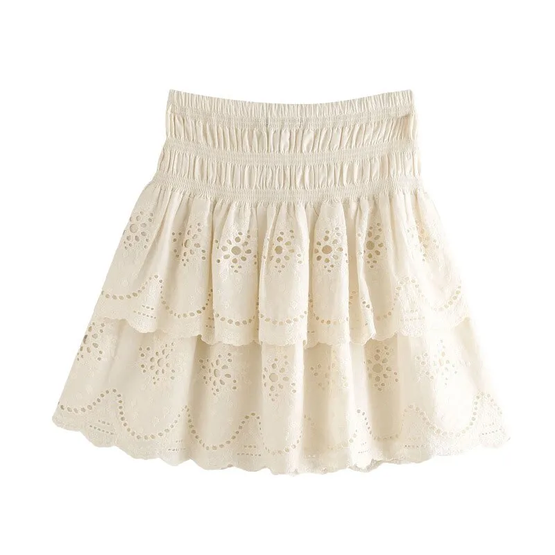 MINI SKIRT EMBROIDERY