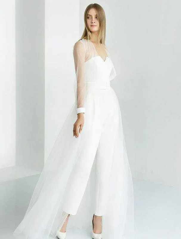Ochrole White Wedding Dress