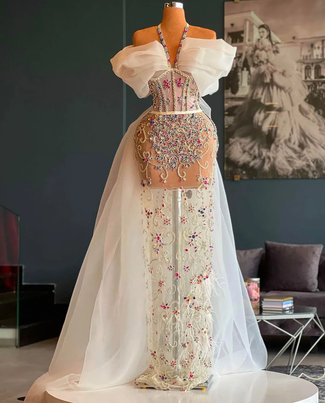 Puff Sleeve Wedding Dress