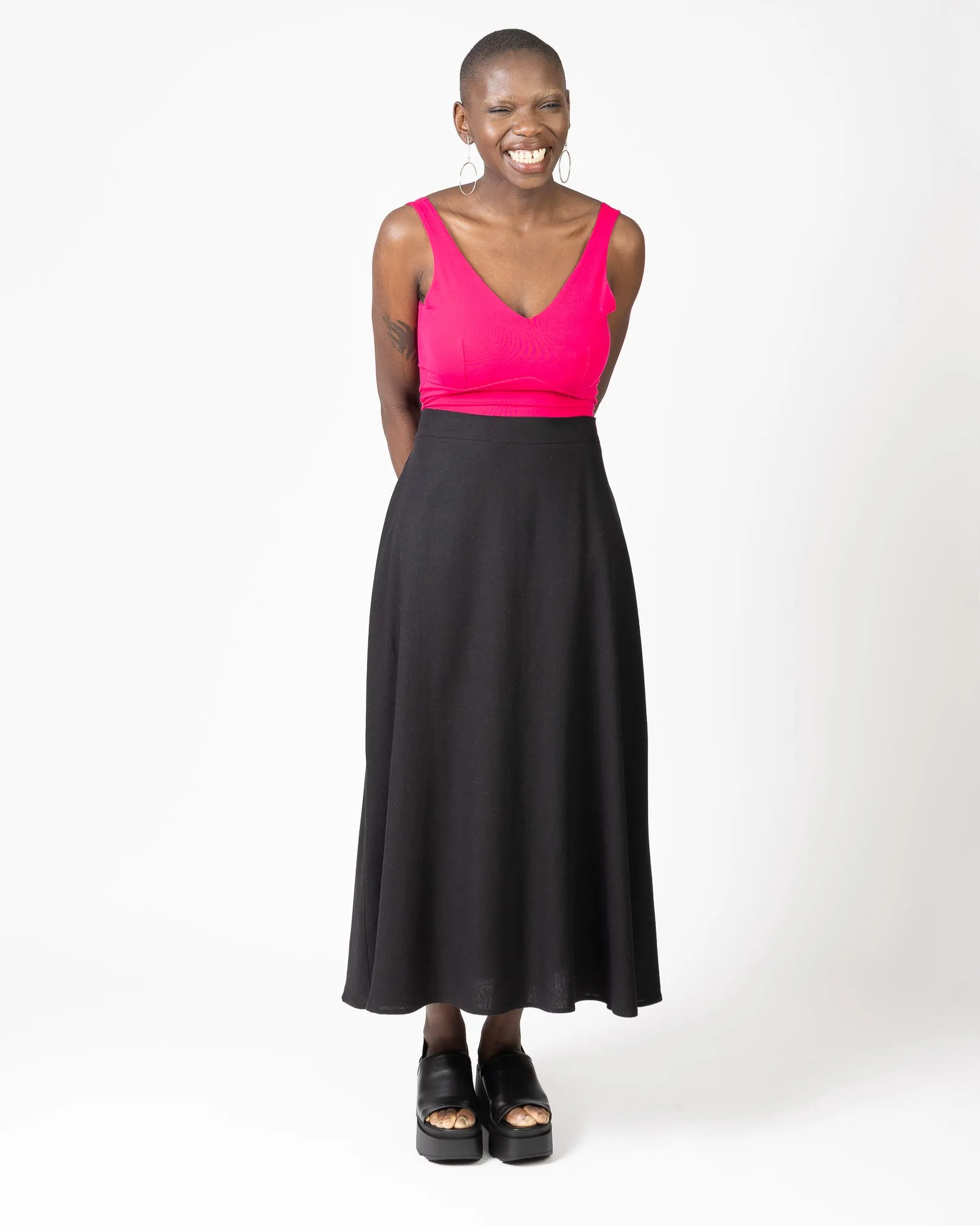 Super Freak | Midi A-Line Skirt