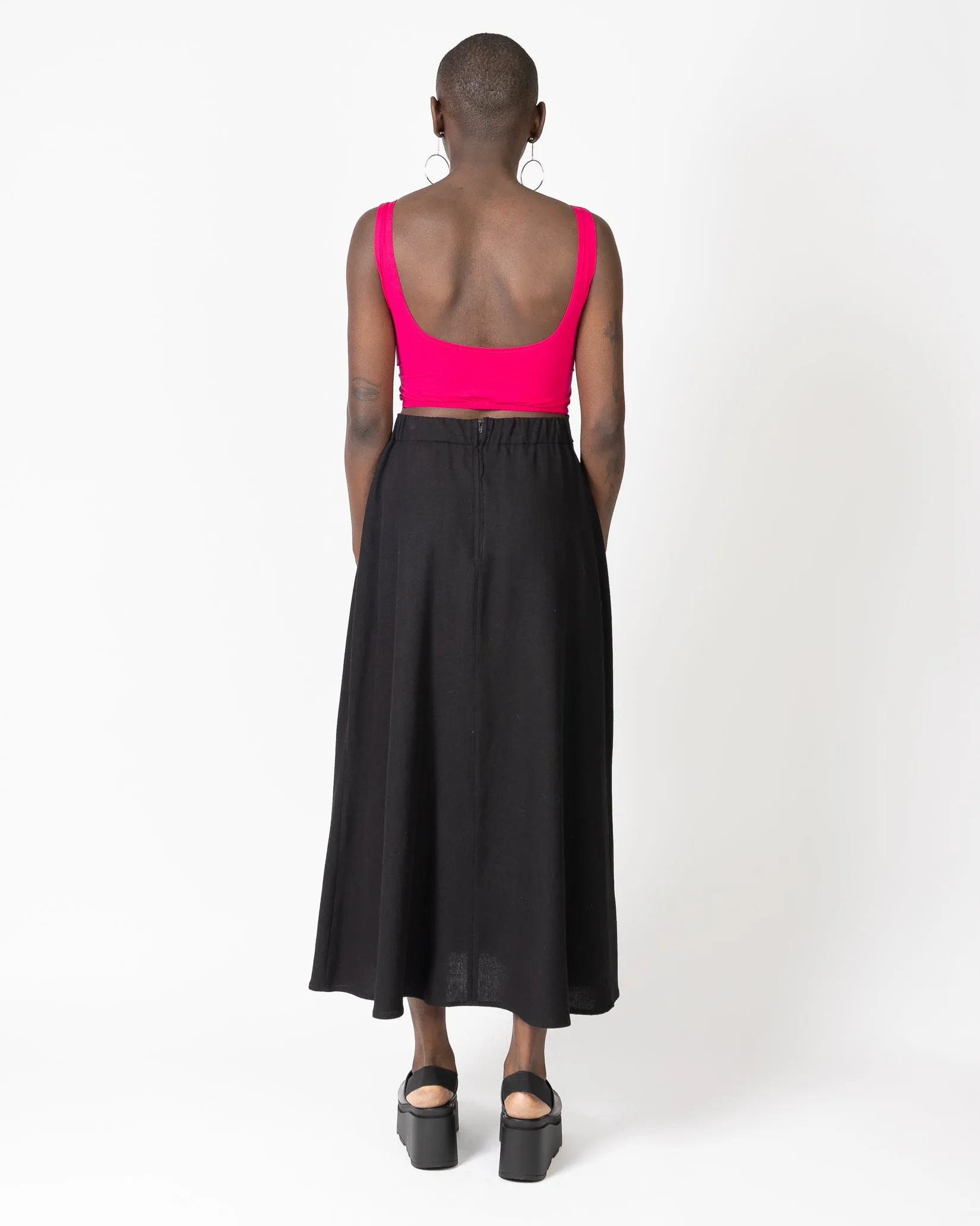 Super Freak | Midi A-Line Skirt