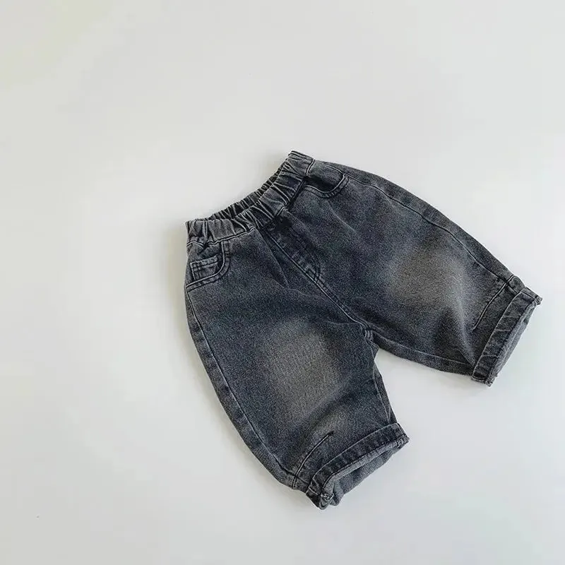 Vintage Denim Harem Pants