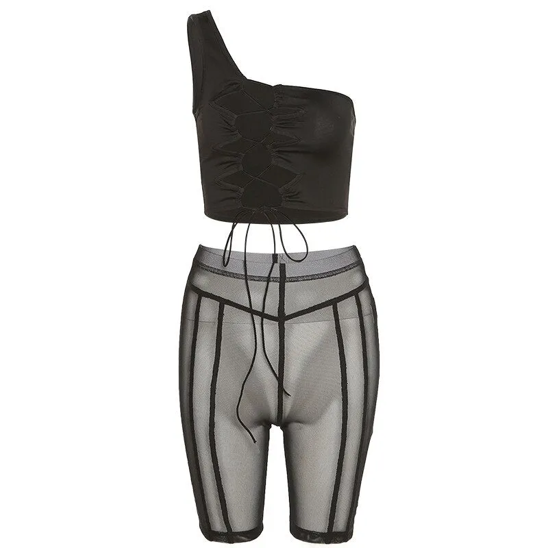YAPU 2021 Summer Casual Elastic Skinny Rompers Women Sleeveless Backless Active wear Workout Shorts Playsuits Fashion Outfits